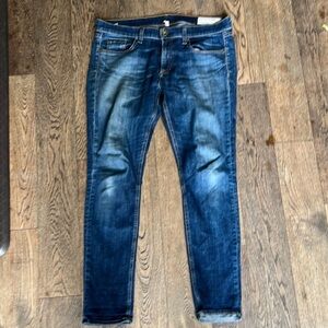 Rag & Bone Dre Distressed Boyfriend Jeans